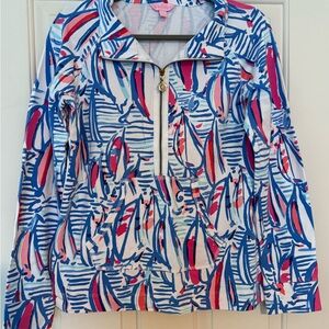 Lilly Pulitzer Red Right Return Popover
